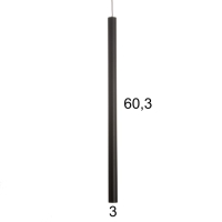 Светильник "Лукас" LED 5Вт 4000К черный 3х3х60-160см Светильник "Лукас" LED 5Вт 4000К черный 3х3х60-160см