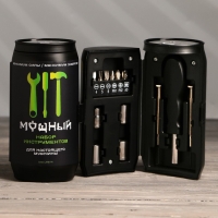 Набор инструментов в банке &laquo;Мощный&raquo;, 13 предметов