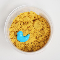 Кинетический песок 0,7 кг, оранжевый Кинетический песок 0,7 кг, оранжевый