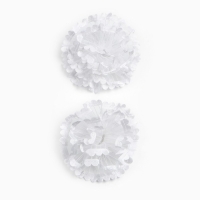 Выпускной. Бант для волос на резинке, белый, 2 штуки, 7 см, Минни Маус Выпускной. Бант для волос на резинке, белый, 2 штуки, 7 см, Минни Маус