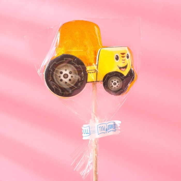 Леденец "Трактор" с пищевой печатью, 40 г