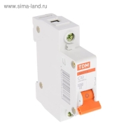 Выключатель автоматический TDM ВА47-63, 1п, 32 А, 4.5 кА Выключатель автоматический TDM ВА47-63, 1п, 32 А, 4.5 кА