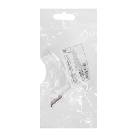 Вилка плоская, за шкаф, 16А, с з/к, 220 В, белая