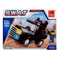 Конструктор Спецназ &laquo;Внедорожник&raquo;, 100 деталей