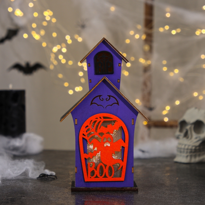 Декор с подсветкой «Дом криков», 7 × 12 × 21 см Декор с подсветкой «Дом криков», 7 × 12 × 21 см