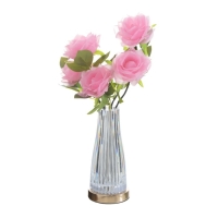 Ночник "Розы" 5хLED 4000К розовый 20х20х50см RISALUX Ночник "Розы" 5хLED 4000К розовый 20х20х50см RISALUX