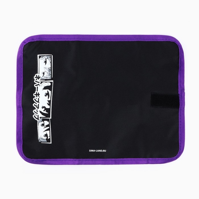 Пенал для кистей и карандашей текстиль, 16 предметов &laquo;Аниме&raquo;