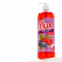 Мыло жидкое кухонное, 1000 мл, аромат лесных ягод, FLUX
