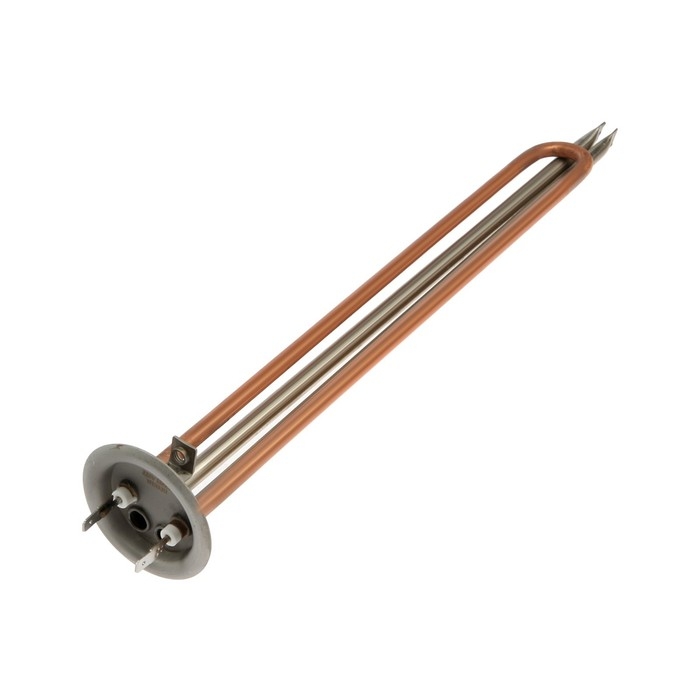 ТЭН для водонагревателя ТЭН для водонагревателя "ИТАТЭН" RF, 1.5 кВт, d=64 мм, клеммы под разъем, L=392 мм, М6, медь