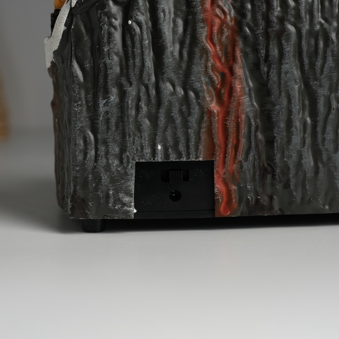 Сувенир пластик световой "Канун Рождества" крутится 23х15х18 см