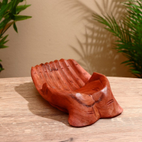 Сувенир дерево "Ладоши" коричневый цвет 25х18х8 см Сувенир дерево "Ладоши" коричневый цвет 25х18х8 см