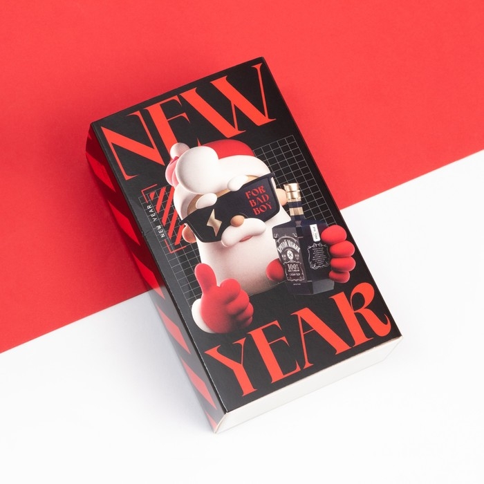 Набор новогодних мужских носков KAFTAN Набор новогодних мужских носков KAFTAN "Danger" р. 41-44