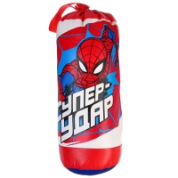 Игровой набор для бокса &laquo;Супер-удар&raquo;, груша 13х13х35 см, Человек-паук