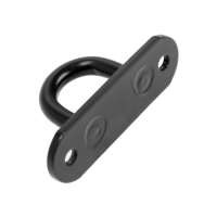 Кронштейн ТУНДРА для крепления тросов 2,5 см, цвет черный Кронштейн ТУНДРА для крепления тросов 2,5 см, цвет черный