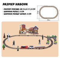Железная дорога &laquo;Скорый поезд&raquo;, радиоуправление, эффект дыма