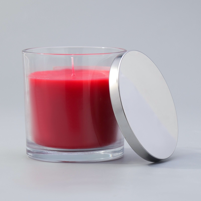 Свеча ГИГАНТ ароматическая в стакане Свеча ГИГАНТ ароматическая в стакане "Вишнёвое цветение", соевый воск, 10х10 см