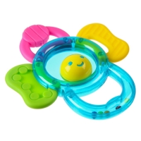 Погремушка &laquo;Цветочек&raquo; с прорезывателем