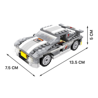 Конструктор &laquo;Гонка&raquo;, 3 варианта сборки, 178 деталей