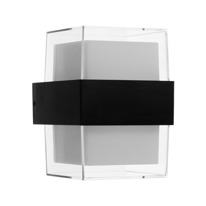 Светильник фасадный &laquo;Гранд двойной&raquo;, FSD-056, 10 Вт, 3000К, IP65, 220 В, пластик, черный