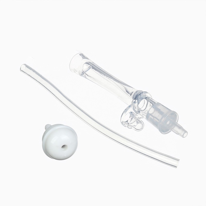 Поильник детский M&B &laquo;Котик&raquo; с трубочкой, от 9 мес., 280 мл., цвет молочно-розовый