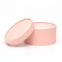 Подарочная коробка "Розовый персик" завальцованная без окна, 21 х 11 см