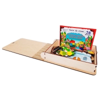 Театр на столе большой, набор &laquo;Чиполлино&raquo; 28 фигурок