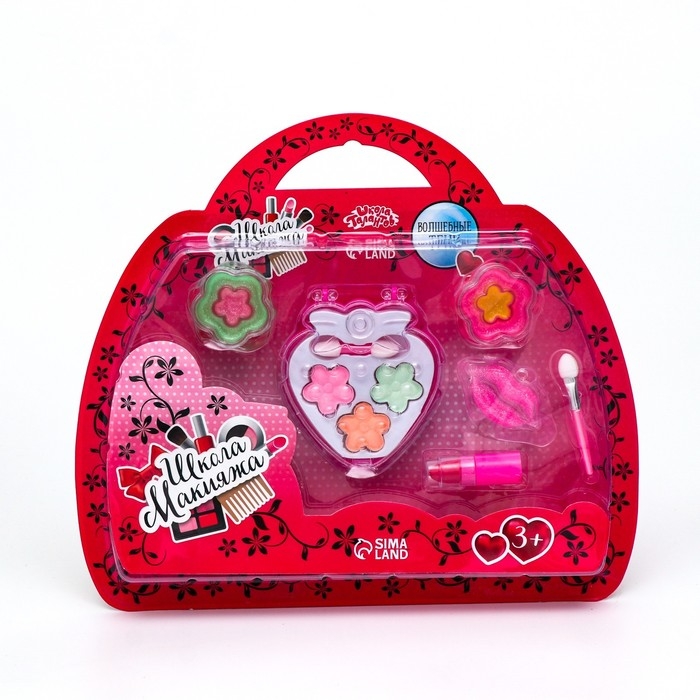 Набор косметики для девочки &laquo;Клубничка и аксессуары&raquo;