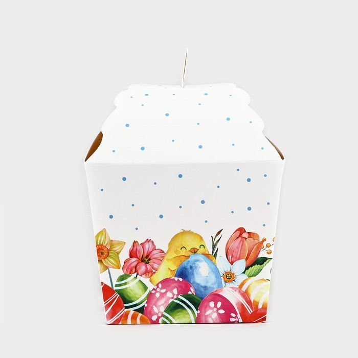 Коробка складная «Счастливой Пасхи», 17 х 17 х 26 см Коробка складная «Счастливой Пасхи», 17 х 17 х 26 см