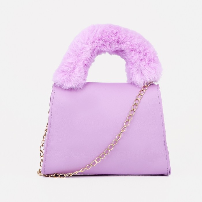 Сумка детская для девочки на магните, цвет сиреневый Сумка детская для девочки на магните, цвет сиреневый