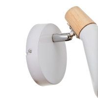 Бра 1861/1WT E27 40Вт белый 12,5х15х18 см Бра 1861/1WT E27 40Вт белый 12,5х15х18 см