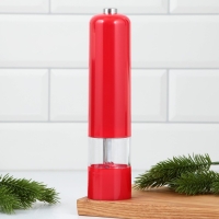 Новый год! Электромельница &laquo;Новогодняя коллекция: Тепла и уюта&raquo;, модель LET-003, 22,3 х 5,2 см