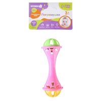 Погремушка «Гантелька», цвет МИКС, Крошка Я Погремушка «Гантелька», цвет МИКС, Крошка Я