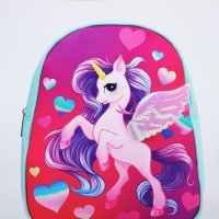 Рюкзак детский для девочки &laquo;Единорог&raquo;, 27х23 см