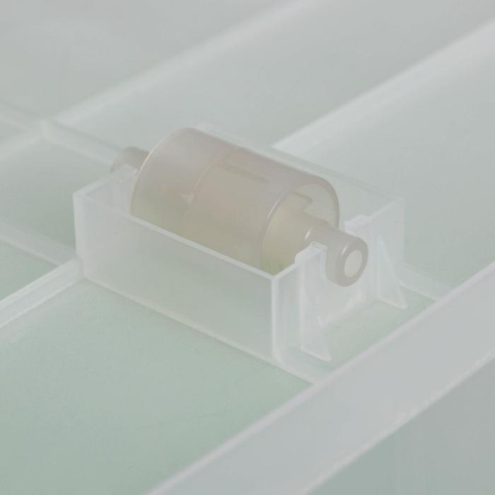 Ящик для хранения с крышкой Darel-box, 75 л, 70&times;49&times;37 см, цвет МИКС