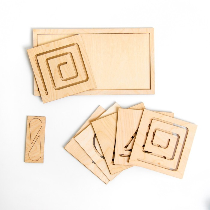 Развивающая игрушка нейротренажер для детей &laquo;Межполушарная доска. Простые фигуры&raquo;