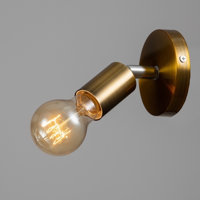 Спот Спот "Дарни" Е27 40Вт бронза 10х10х10см