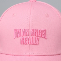 Кепка детская для девочки Angel, цвет розовый, р-р 52-54, 5-7 лет Кепка детская для девочки Angel, цвет розовый, р-р 52-54, 5-7 лет