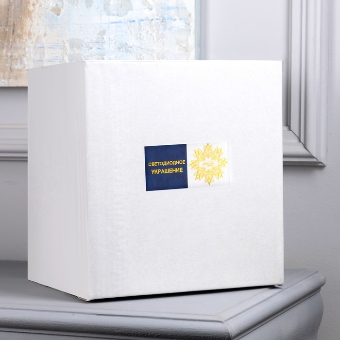 Фигура акриловая &laquo;Мишка&raquo; 25 см, 40 LED, 220 В, свечение тёплое белое