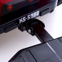 Электромобиль &laquo;Ретро&raquo;, с подставкой для родителя, цвет красный глянец