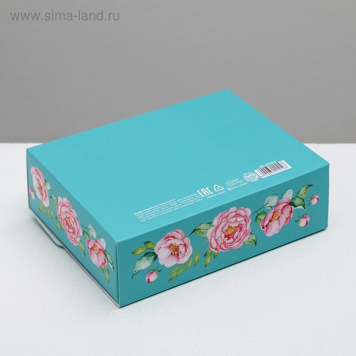 Коробка подарочная складная, упаковка, &laquo;Тебе на радость&raquo;, 16.5 х 12.5 х 5 см