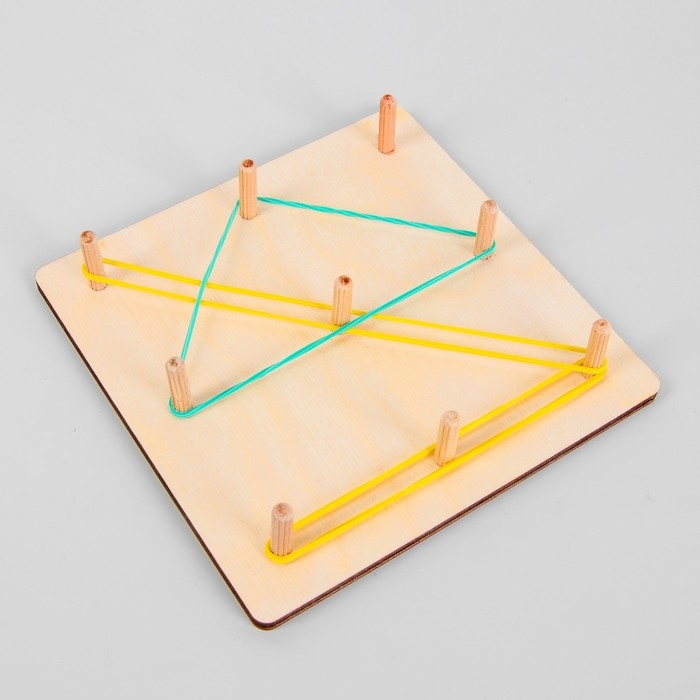 Дидактические игры и материалы &laquo;Мини-геоборд&raquo;