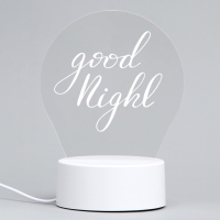 Светильник &laquo;Единорог&laquo;с маркером, 18 х 13,5 см, модель GMN-0002.