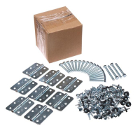 Теплица (каркас), 4 &times; 3 &times; 2 м, металл, профиль 20 &times; 20 мм, шаг дуги 1 м, без поликарбоната