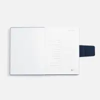 Ежедневник Grande Strap на заказ, датированный, голубой