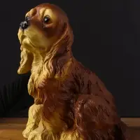 Копилка собака "Спаниэль сидящий" 17х13х19 см