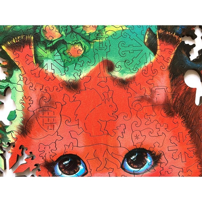 Фигурный пазл «Белочка» Фигурный пазл «Белочка»