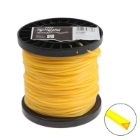 Леска для триммера ТУНДРА, сечение треугольник, d=3 мм, 80 м, нейлон Леска для триммера ТУНДРА, сечение треугольник, d=3 мм, 80 м, нейлон