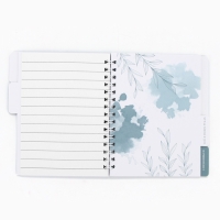 Блокнот с разделителями А6, 48 листов "Мир начинается с тебя"