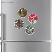 Открывашка пивная на магните &laquo;Пивные войска&raquo;, &Oslash; 7 см