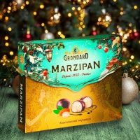 Конфеты глазированные "Марципановые классические", 126 г, Новый год